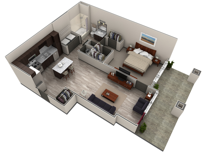 Unit 317 floor plan
